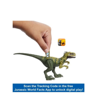 Jurassic World Dino Trackers Strike Attack Atrociraptor - Mainan Action Figure ( 1 Pcs ) thumbnail 3