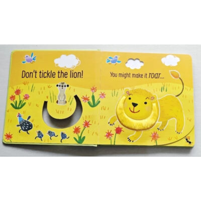 Usborne Don't Tickle - Don't Tickle the Lion / Tiger(Noisy Touch & Feel Board Sound Book) thumbnail 4
