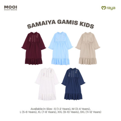 Mooi Dress Anak - Gamis Anak Perempuan Raya Collection Samaiya Gamis ( 1 PCS ) thumbnail 6