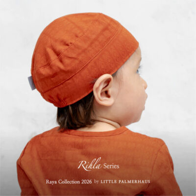 Little Palmerhaus Setelan Baju Koko Bayi - Baju Lebaran 2026 - Rihla Baby Boy Set + Peci thumbnail 6
