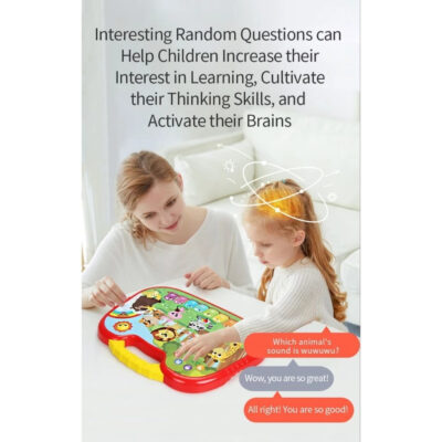 Five Star Cute Animal Reading Machine - Learning Fun Amazing World Of Animals Finger Reader thumbnail 7