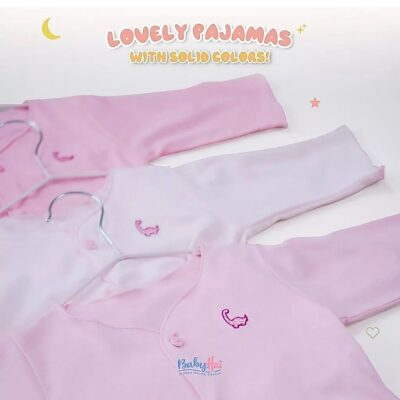 BABY HAI Iris Set - Setelan New Born Baju Panjang Celana Panjang - Seri Pink 1 Stel thumbnail 6