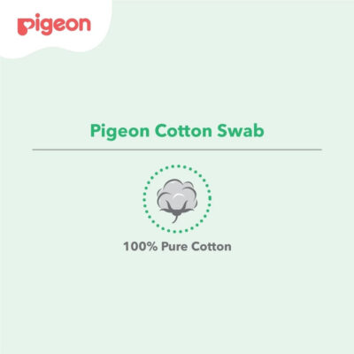 PIGEON Cotton Swab Isi 100 Pcs - Small Tip - Cotton Buds thumbnail 4