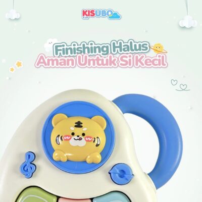 KISUBO Playful Piano | Mainan Musik Musikal Piano Anak dan Bayi | Karakter Beruang dan Harimau SNI thumbnail 7