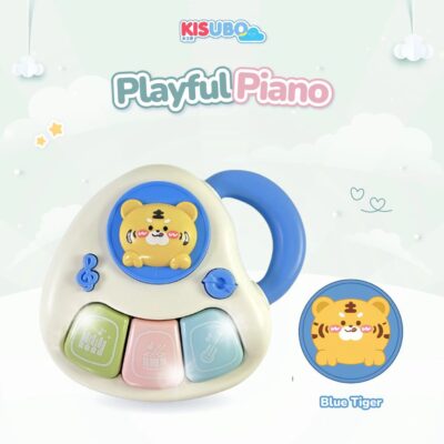KISUBO Playful Piano | Mainan Musik Musikal Piano Anak dan Bayi | Karakter Beruang dan Harimau SNI thumbnail 8