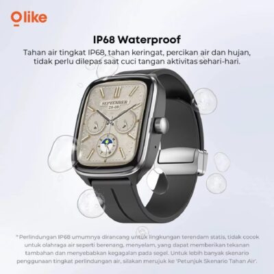 like Smartwatch Lumi R2 Support Sync Strava Large Screen 1.955" Bluetooth Calling IP68 Waterprof thumbnail 6
