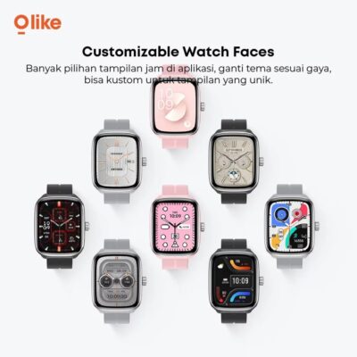 like Smartwatch Lumi R2 Support Sync Strava Large Screen 1.955" Bluetooth Calling IP68 Waterprof thumbnail 8