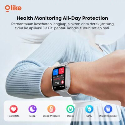 like Smartwatch Lumi R2 Support Sync Strava Large Screen 1.955" Bluetooth Calling IP68 Waterprof thumbnail 9