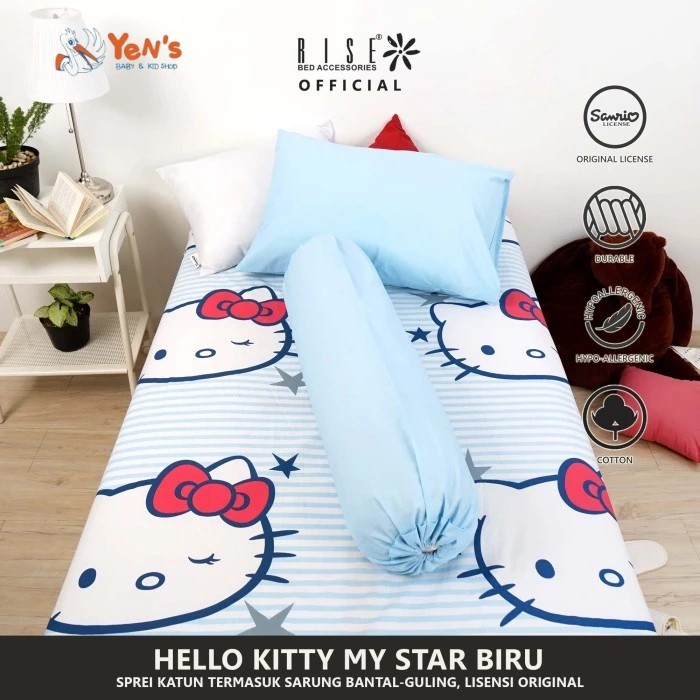 Rise Sprei Anak HK My Star Special - Sprei 120x200 TINGGI SPREI 20 CM