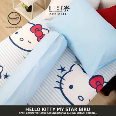 Rise Sprei Anak HK My Star Special - Sprei 120x200 TINGGI SPREI 20 CM thumbnail 2