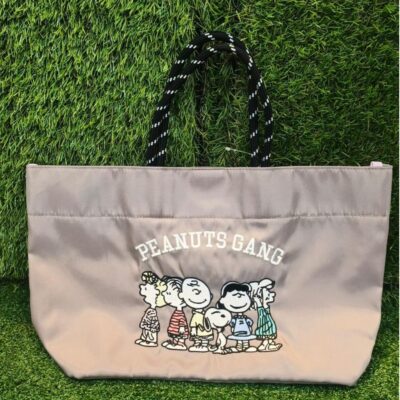 Tote Bag Parasut Snoopy Peanuts Series - Tas Jinjing Casual Minimalis Lucu thumbnail 4
