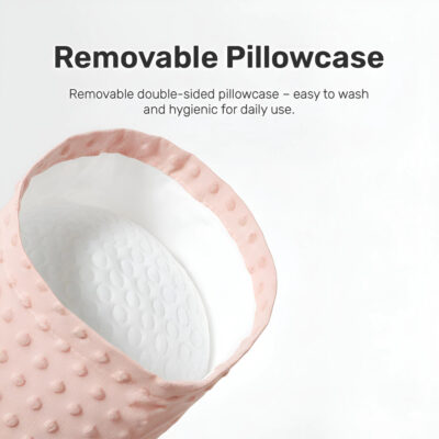 Sakumini Minky Bolster Sleeping Pillow Baby Bantal Tidur Guling Anak Bayi Empuk Lembut Cotton Kapas thumbnail 5