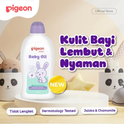 PIGEON Baby Oil With Natural & Essensial Oil 100ML thumbnail 3