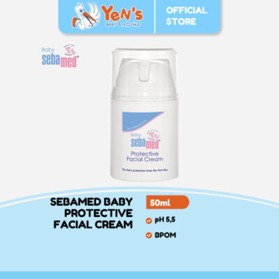 Sebamed Baby Protective Facial Cream 50ml - Pelembap Wajah Bayi untuk Mengatasi Ruam ASI
