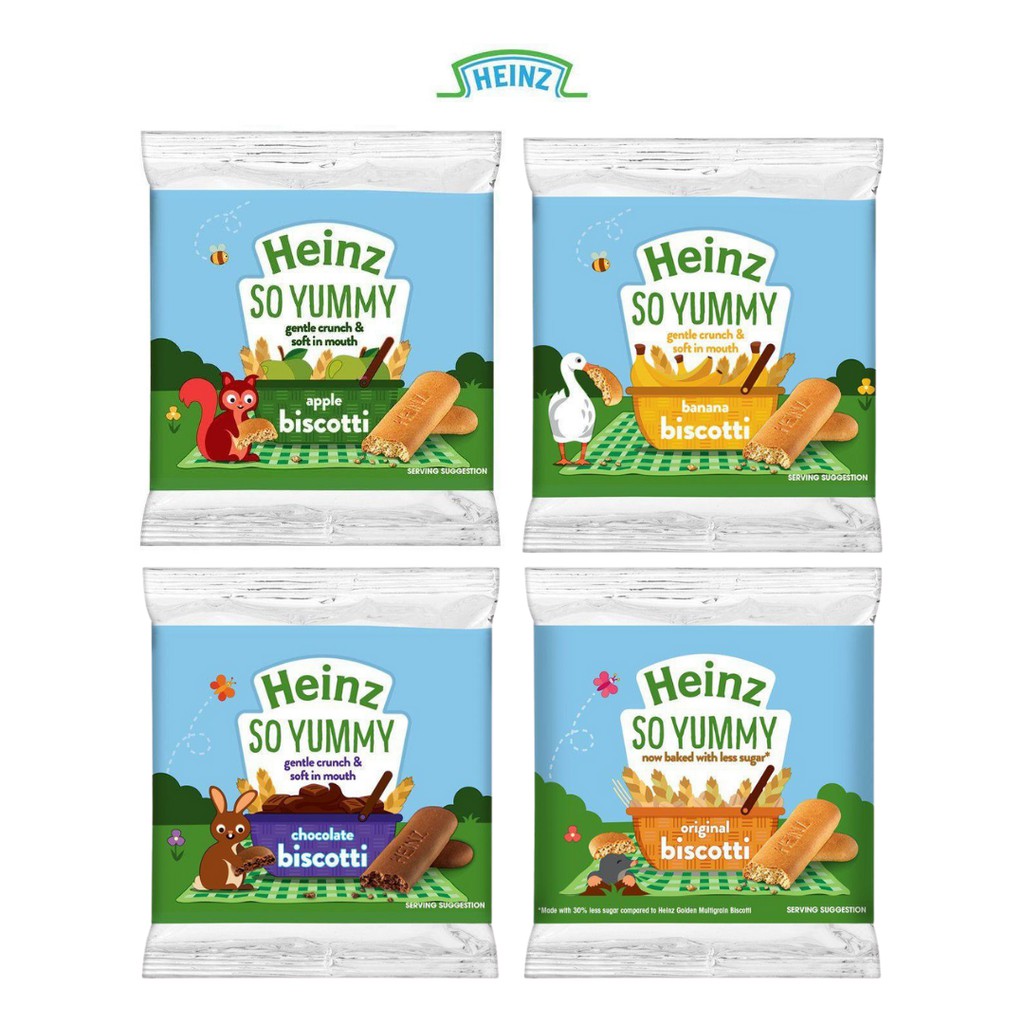 Heinz Biscotti 60gr (Makanan Bayi)