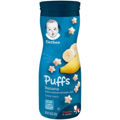 Gerber Puffs Banana 42gr