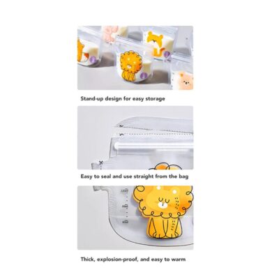 Sakumini Disposable Breastmilk Storage Bag - Kantong Asi Susu Bayi Thermal Sensor Suhu - BPA Free thumbnail 7