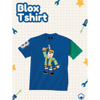 Little Pep - Blox Tshirt - Tshirt anak - Baju Atasan Kaos Anak Laki Laki thumbnail 6