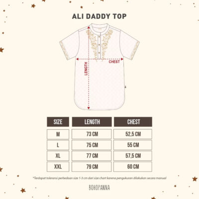 BOHOPANNA Raya Collection Ali Daddy Top - Baju Koko - Baju Muslim ( 1 Pcs ) thumbnail 2