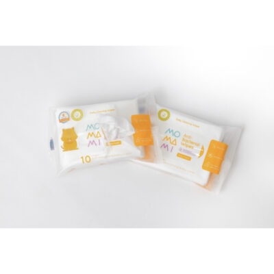 Momami Anti Bacterial Wipes / Tisue Basah (10 / 30 /60 Lembar) thumbnail 2
