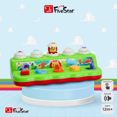 Five Star Montessori Wonderfull Jungle Pop Up Game - Mainan Edukasi Anak thumbnail 2
