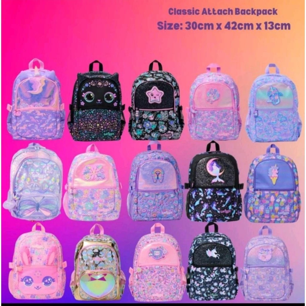 Tas Ransel Backpack Anak Perempuan dan laki laki SD - Desain Elegan
