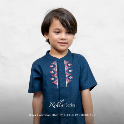 Little Palmerhaus Rihla Boy Koko Set - Setelan Baju Koko Anak Laki-laki - Baju Lebaran 2026 thumbnail 5