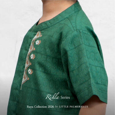 Little Palmerhaus Rihla Boy Koko Set - Setelan Baju Koko Anak Laki-laki - Baju Lebaran 2026 thumbnail 7