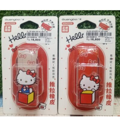 Alat Tulis Sekolah Anak Hello Kitty Sanrio - Pensil Mekanik, Penghapus, Gunting, Correction Tape & Buku (1 PCS) thumbnail 2
