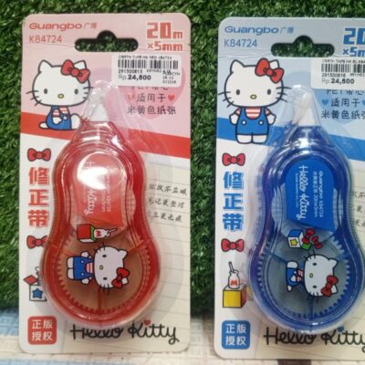 Alat Tulis Sekolah Anak Hello Kitty Sanrio - Pensil Mekanik, Penghapus, Gunting, Correction Tape & Buku (1 PCS) thumbnail 6