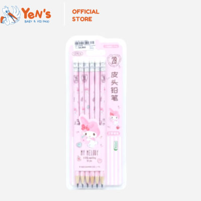 Pensil Set 12 Pcs Sanrio Karakter 2B - Alat Tulis Sekolah Anak thumbnail 2