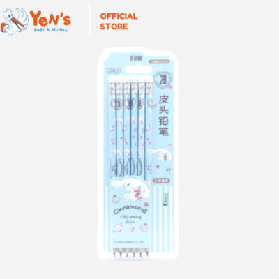 Pensil Set 12 Pcs Sanrio Karakter 2B - Alat Tulis Sekolah Anak thumbnail 3