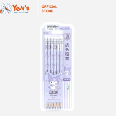 Pensil Set 12 Pcs Sanrio Karakter 2B - Alat Tulis Sekolah Anak thumbnail 4