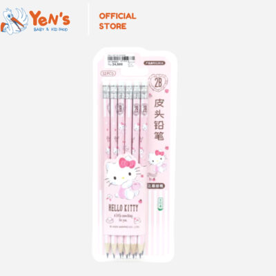 Pensil Set 12 Pcs Sanrio Karakter 2B - Alat Tulis Sekolah Anak thumbnail 5
