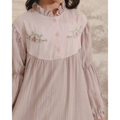 Happy Pumpkin Baju Muslim Anak Safiya Gamis - Serene - Dress Anak Perempuan (6 bulan -12 Tahun) thumbnail 4