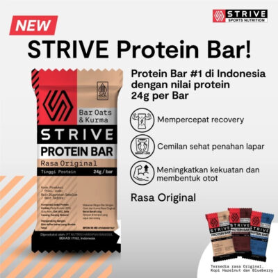 STRIVE Protein Bar - Camilan sehat penahan lapar halal thumbnail 2