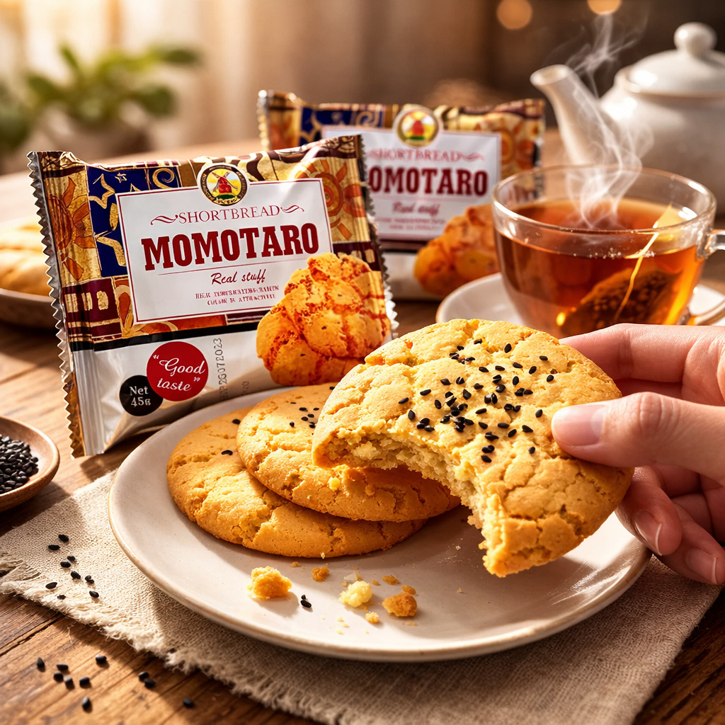 MOMOTARO Short Bread Kukis by AOKA Original