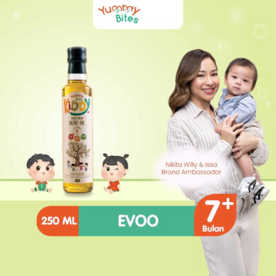 Yummy Bites Kiddy Extra Virgin Olive Oil EVOO 250ml/ Minyak Zaitun Bayi dan Anak HALAL thumbnail 2