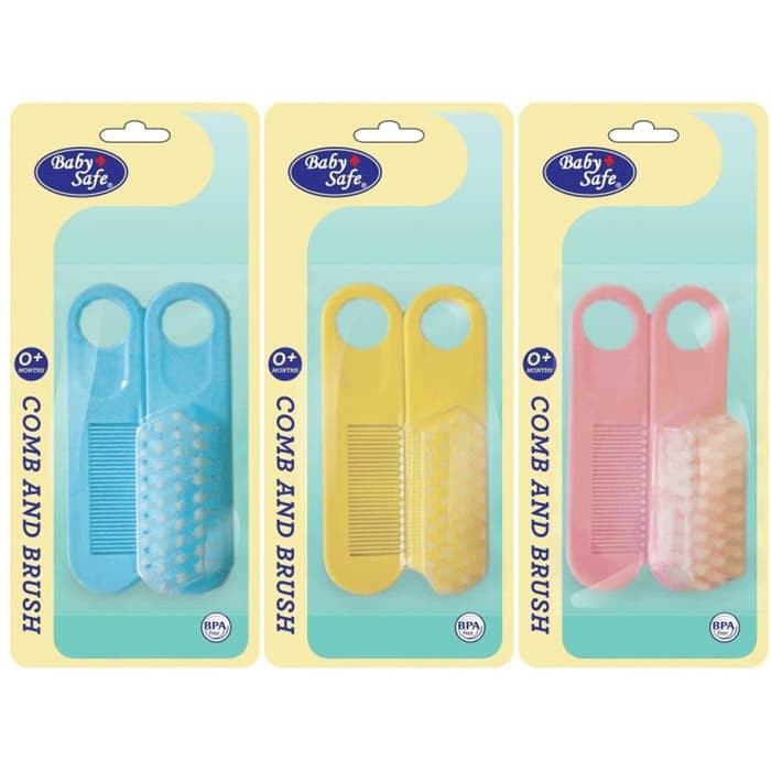 Baby Safe Comb & Brush | Sisir Bayi  BD 195