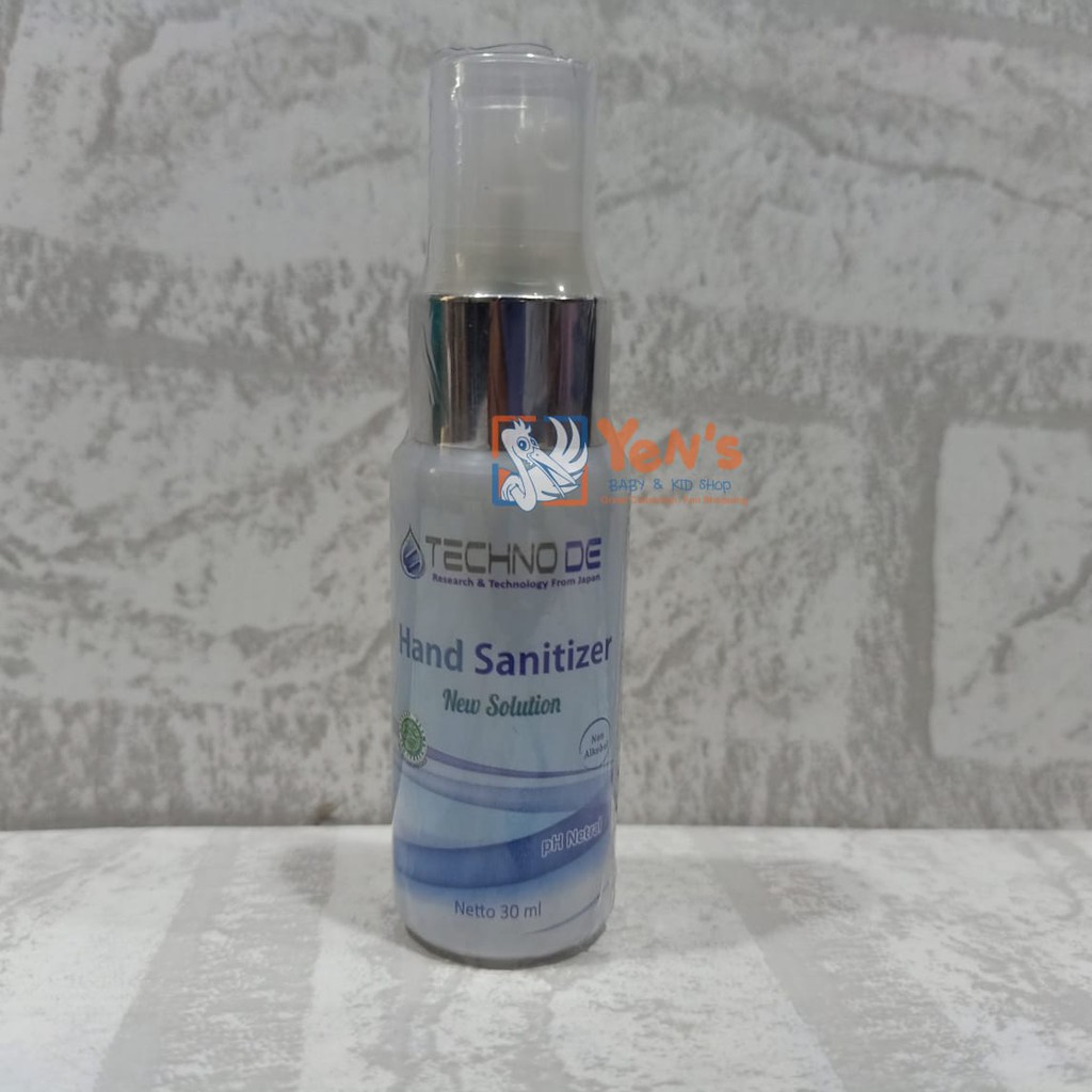 Techno De Hand Sanitizer Non Alkohol 30ml