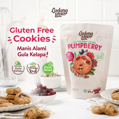 Ladang Lima - Pumpberry Cookies 180g | Healthy Cookies With Protein | Gluten Free thumbnail 8