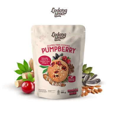 Ladang Lima - Pumpberry Cookies 180g | Healthy Cookies With Protein | Gluten Free thumbnail 9