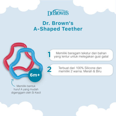 Dr.Brown's Flexees Friends Teether / gigitan bayi thumbnail 3