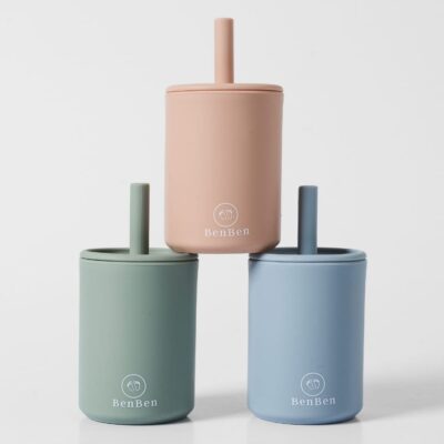 Benben Silicone Cup Set with Straw thumbnail 2