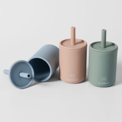 Benben Silicone Cup Set with Straw thumbnail 4