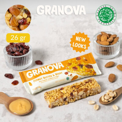 Granola Bar by Granova - Snackbar Snack Anak, Healthy Snack, Halal 26 gr thumbnail 6