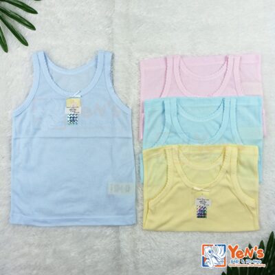 NARY Singlet Warna dengan Pita untuk Bayi dan Anak thumbnail 2