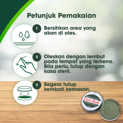 Zambuk for Gentle Healing 8gr / 25gr Obat Luka Memar thumbnail 6