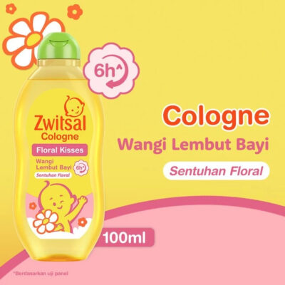 Zwitsal Baby Cologne Floral Kisses / Soft Touch 100ml thumbnail 3