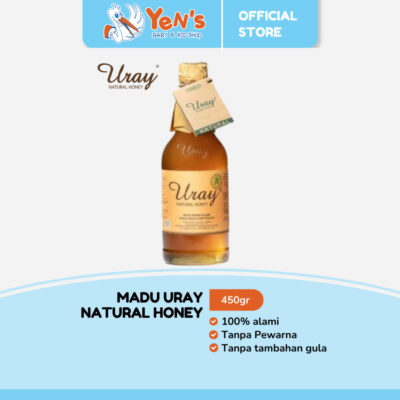 Madu Uray ORIGINAL 450 gr (330 ml) / Madu Murni Raw Honey Grade A